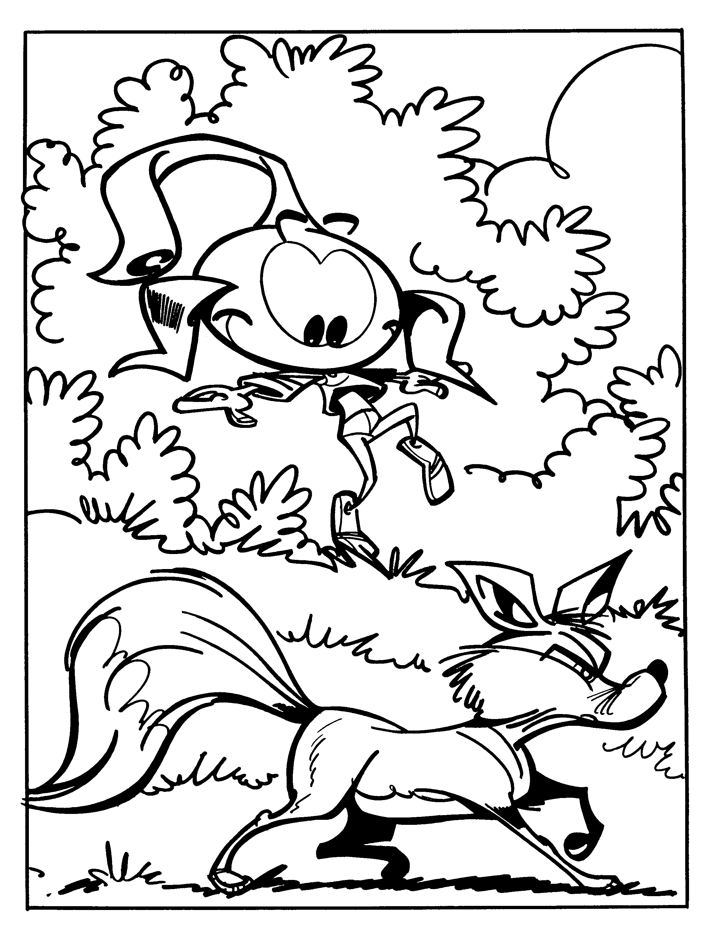 Snorks coloring pages