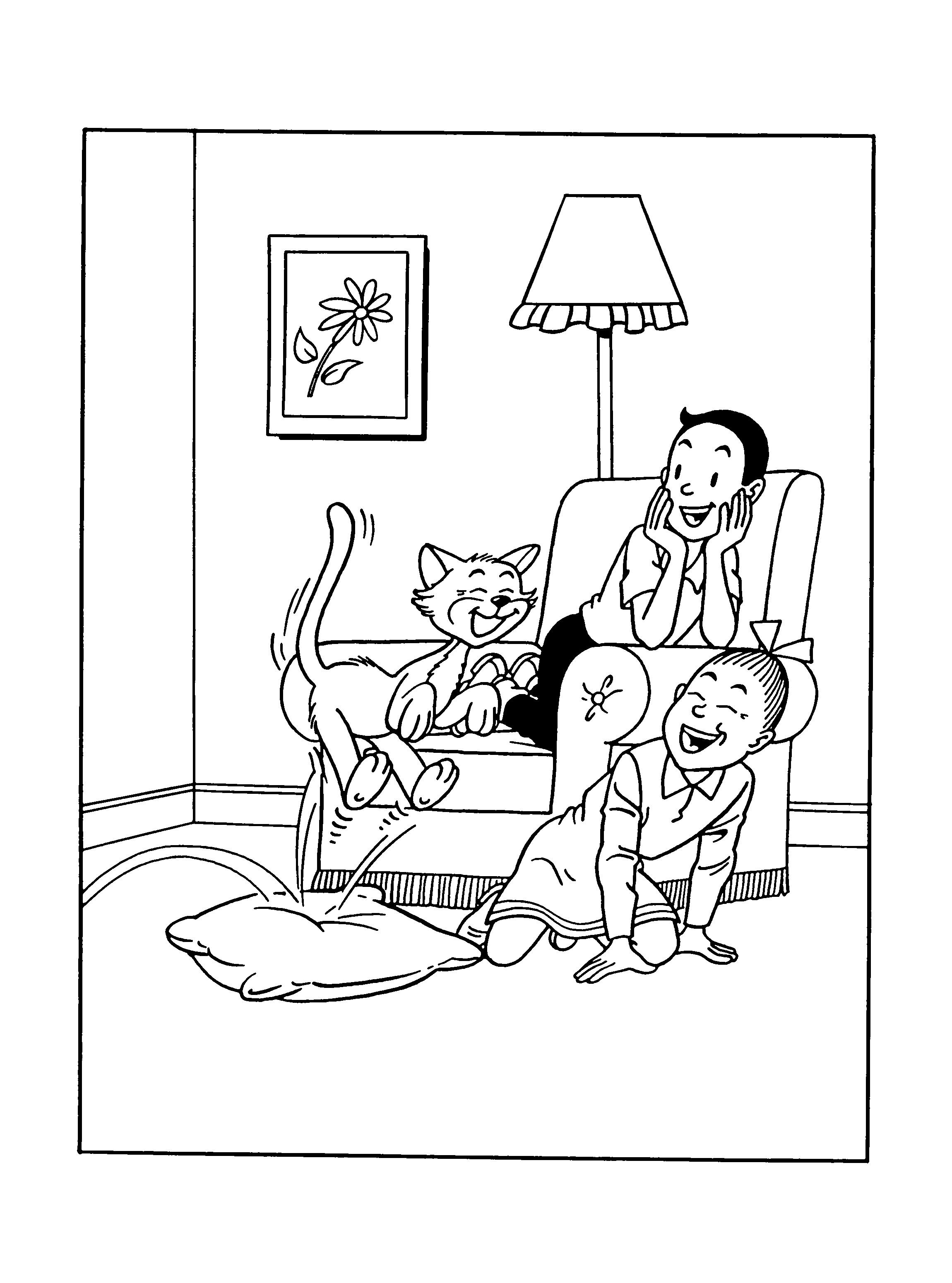 Spike and suzy coloring pages