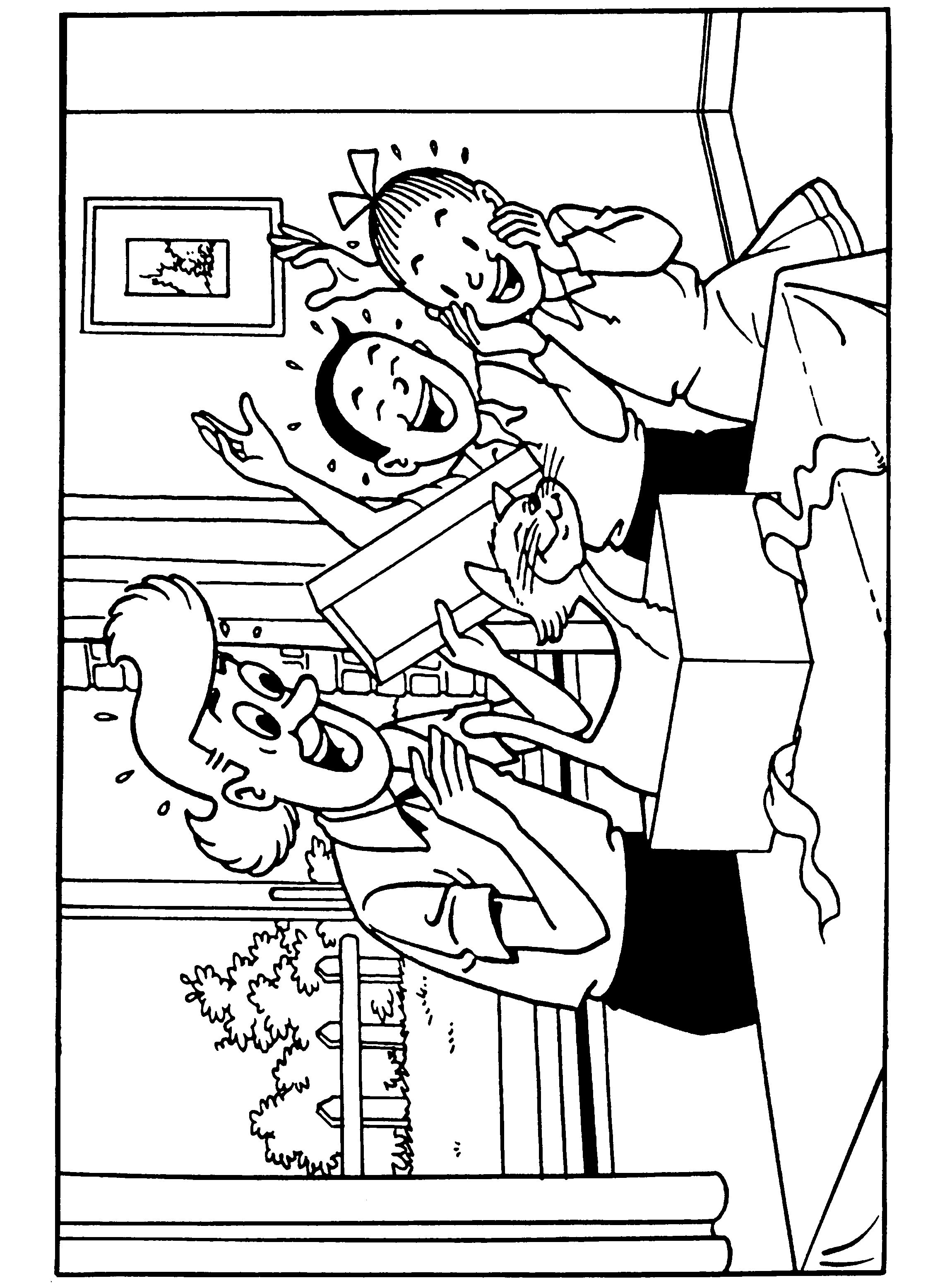 Spike and suzy coloring pages