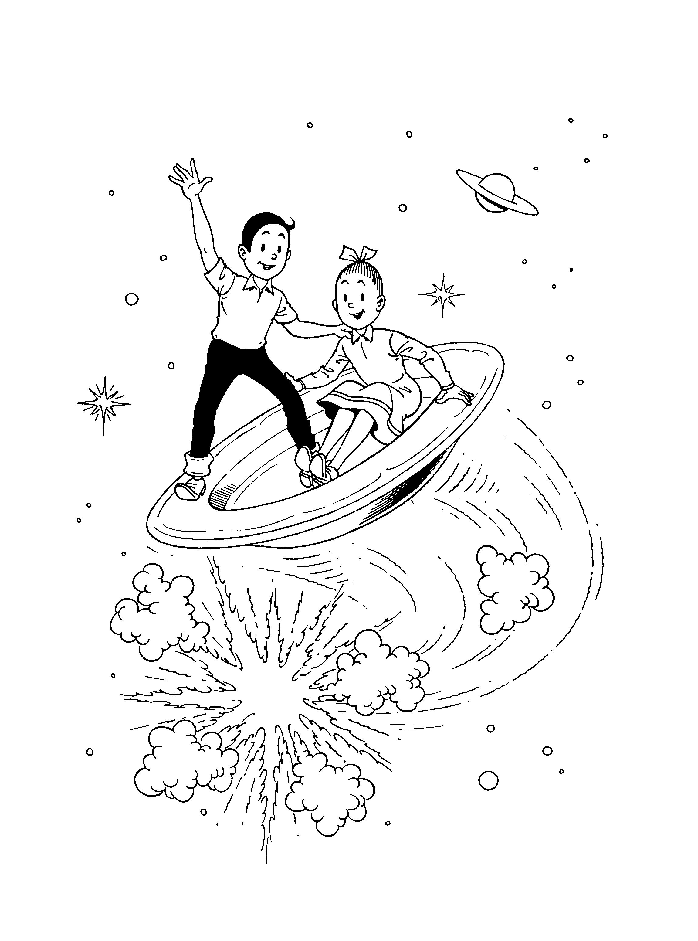 Spike and suzy coloring pages