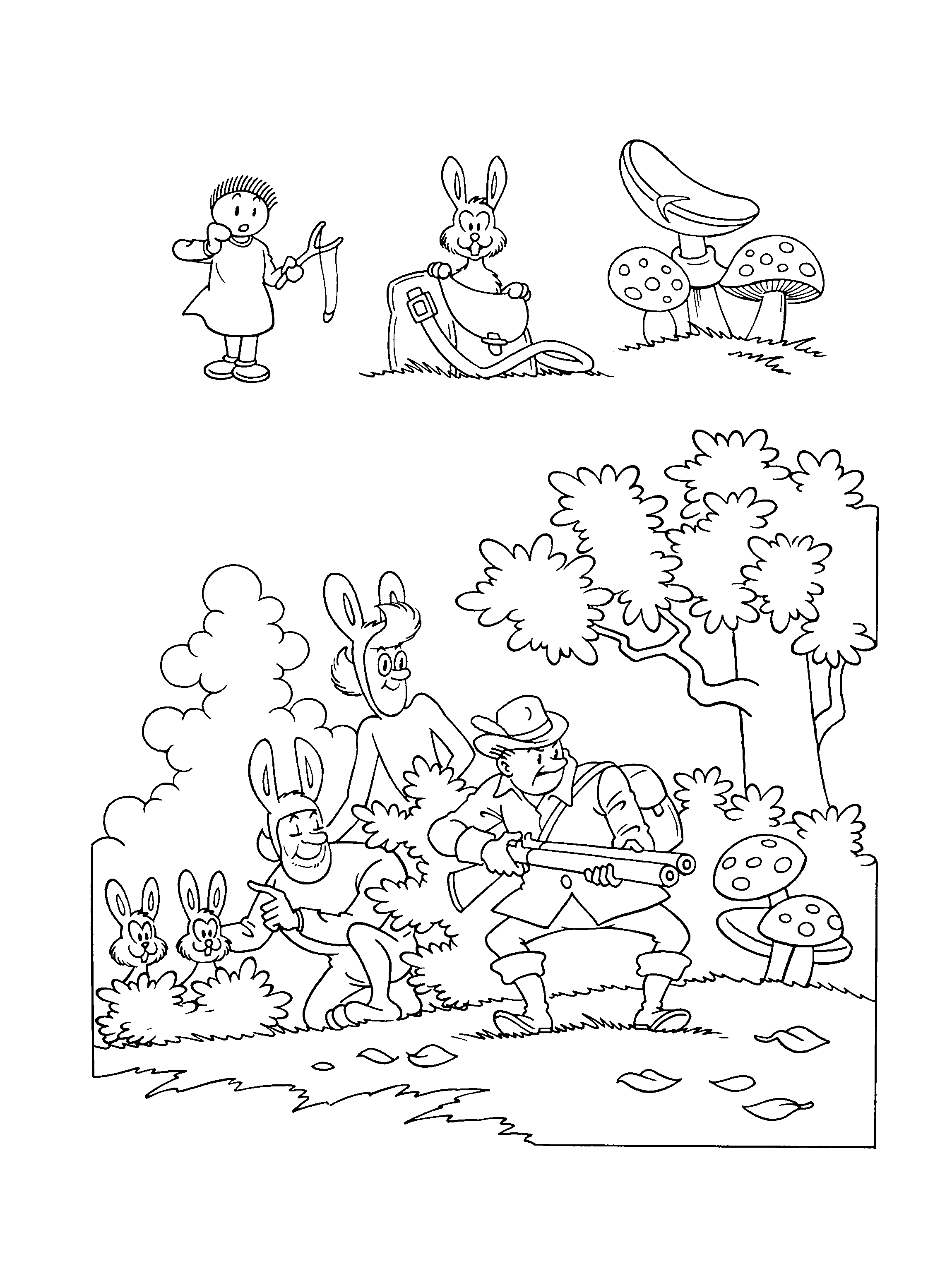 Spike and suzy coloring pages