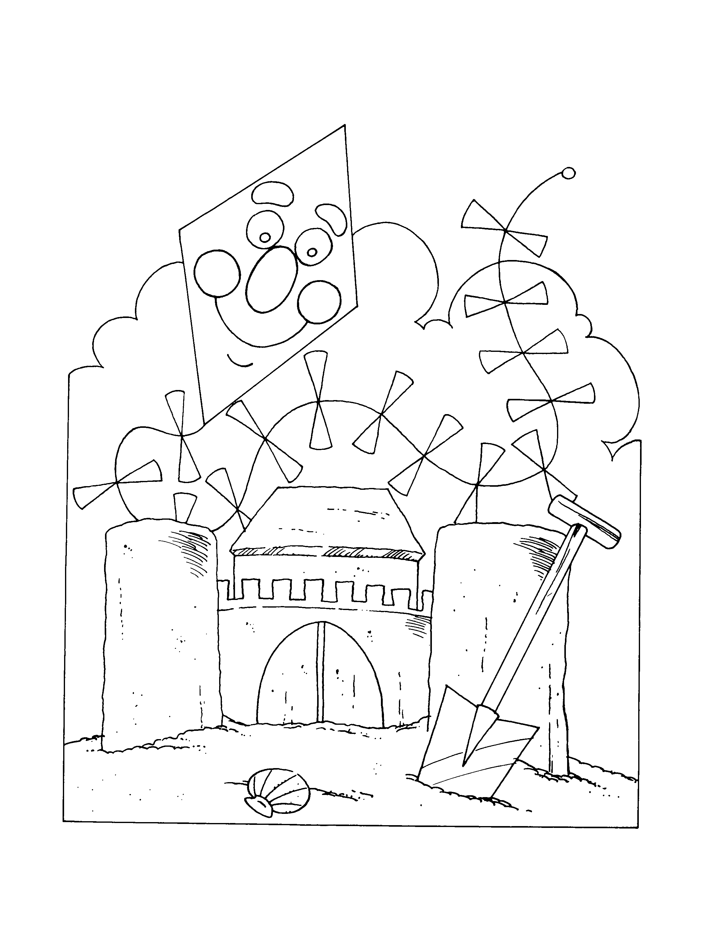 Spike and suzy coloring pages