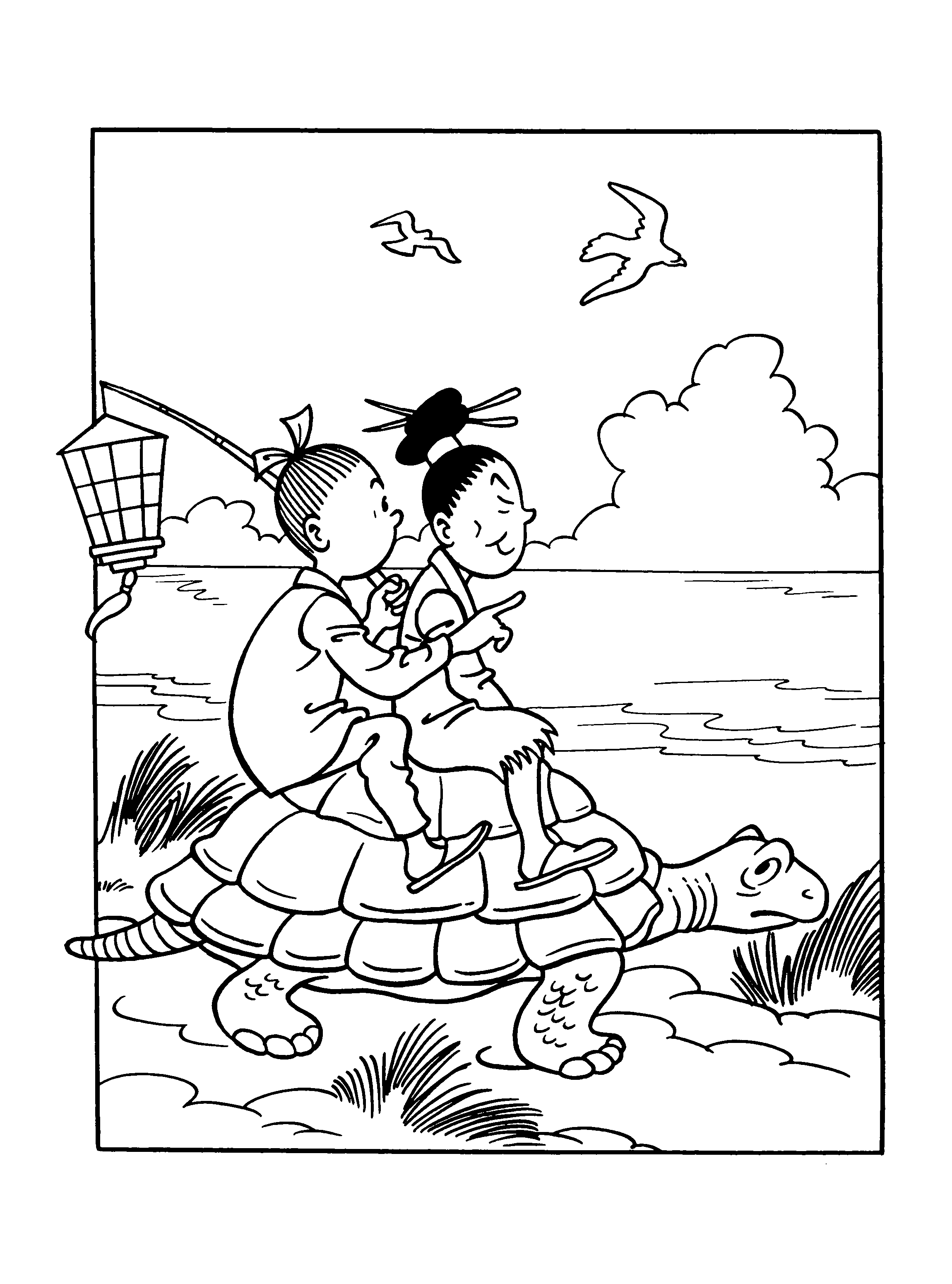 Spike and suzy coloring pages