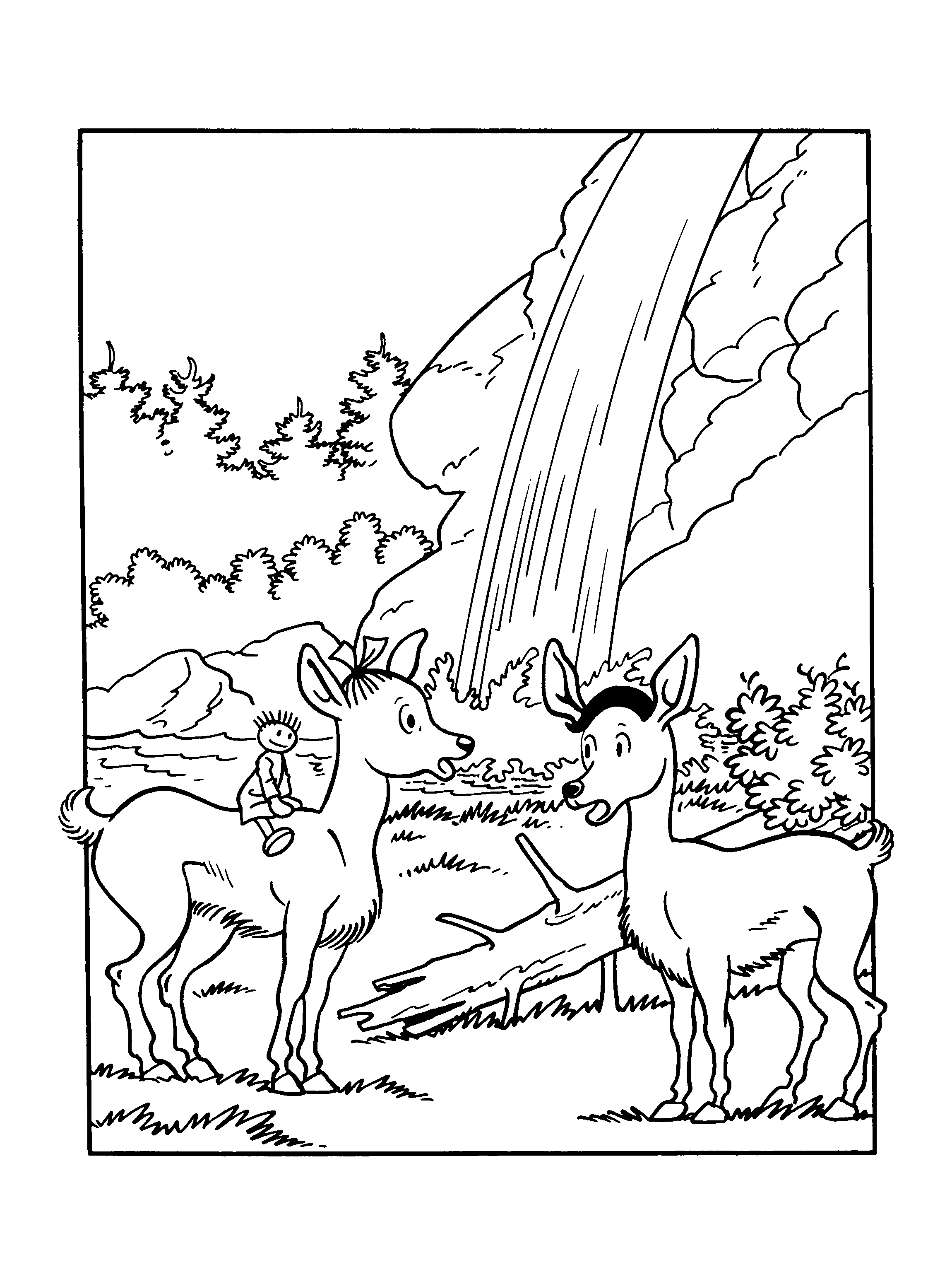 Spike and suzy coloring pages