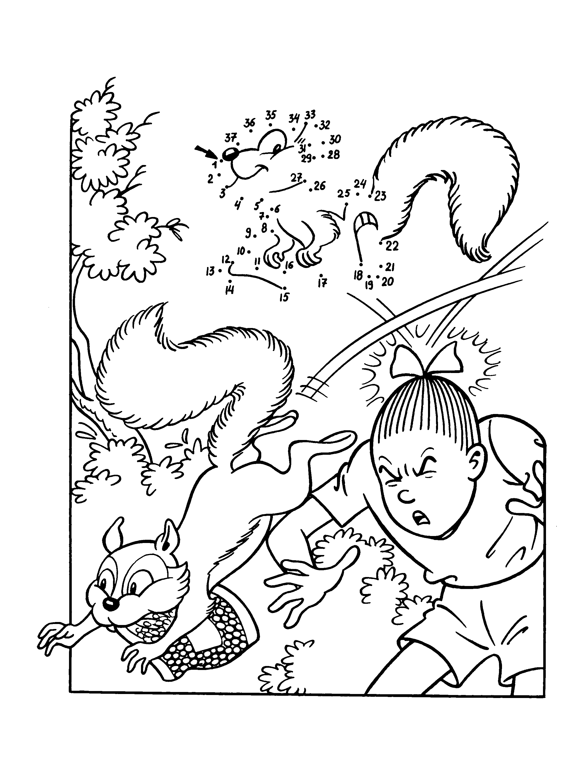 Spike and suzy coloring pages