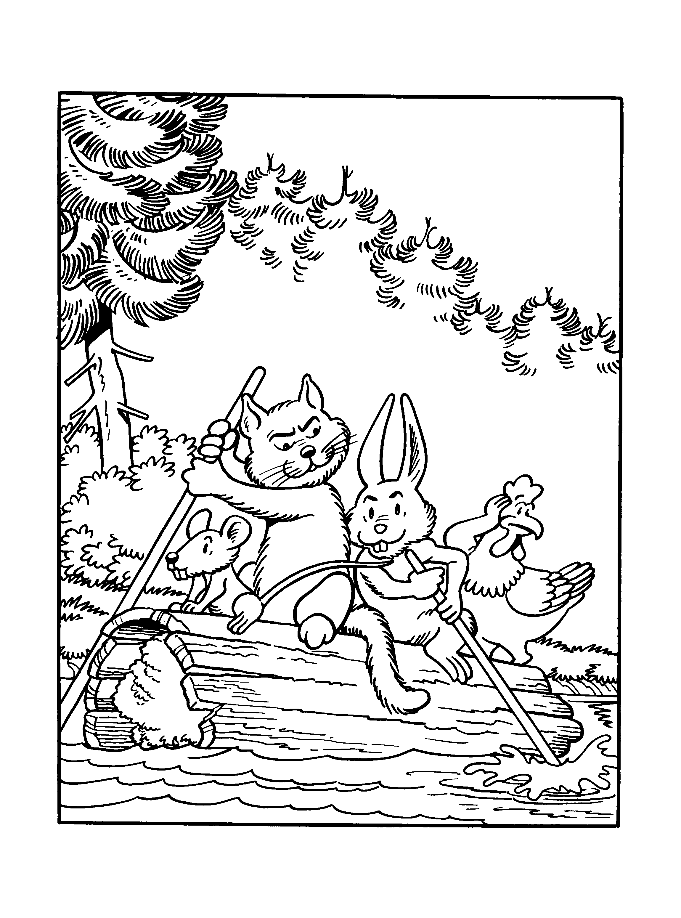 Spike and suzy coloring pages