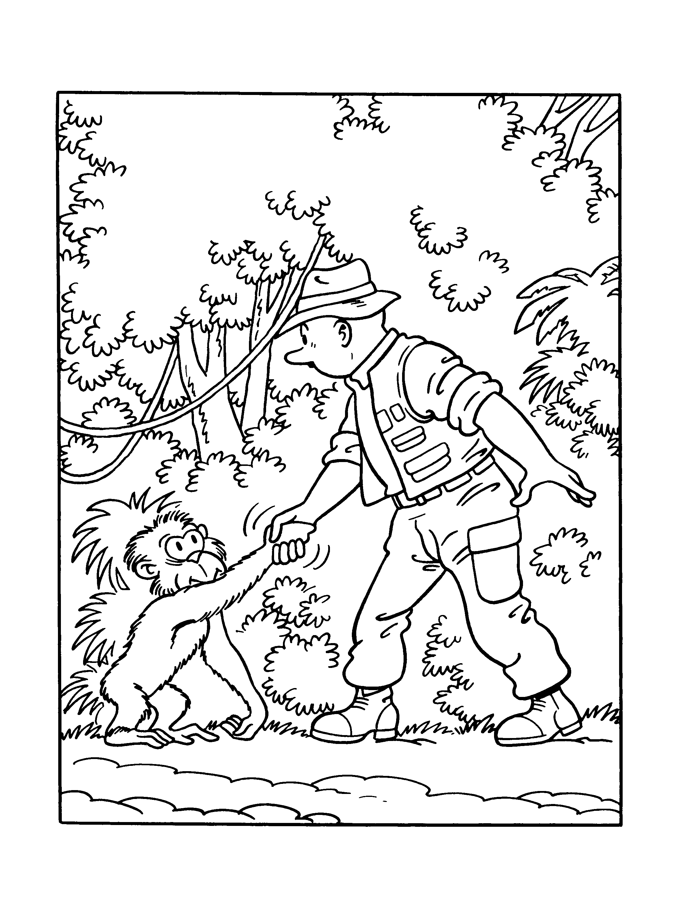 Spike and suzy coloring pages