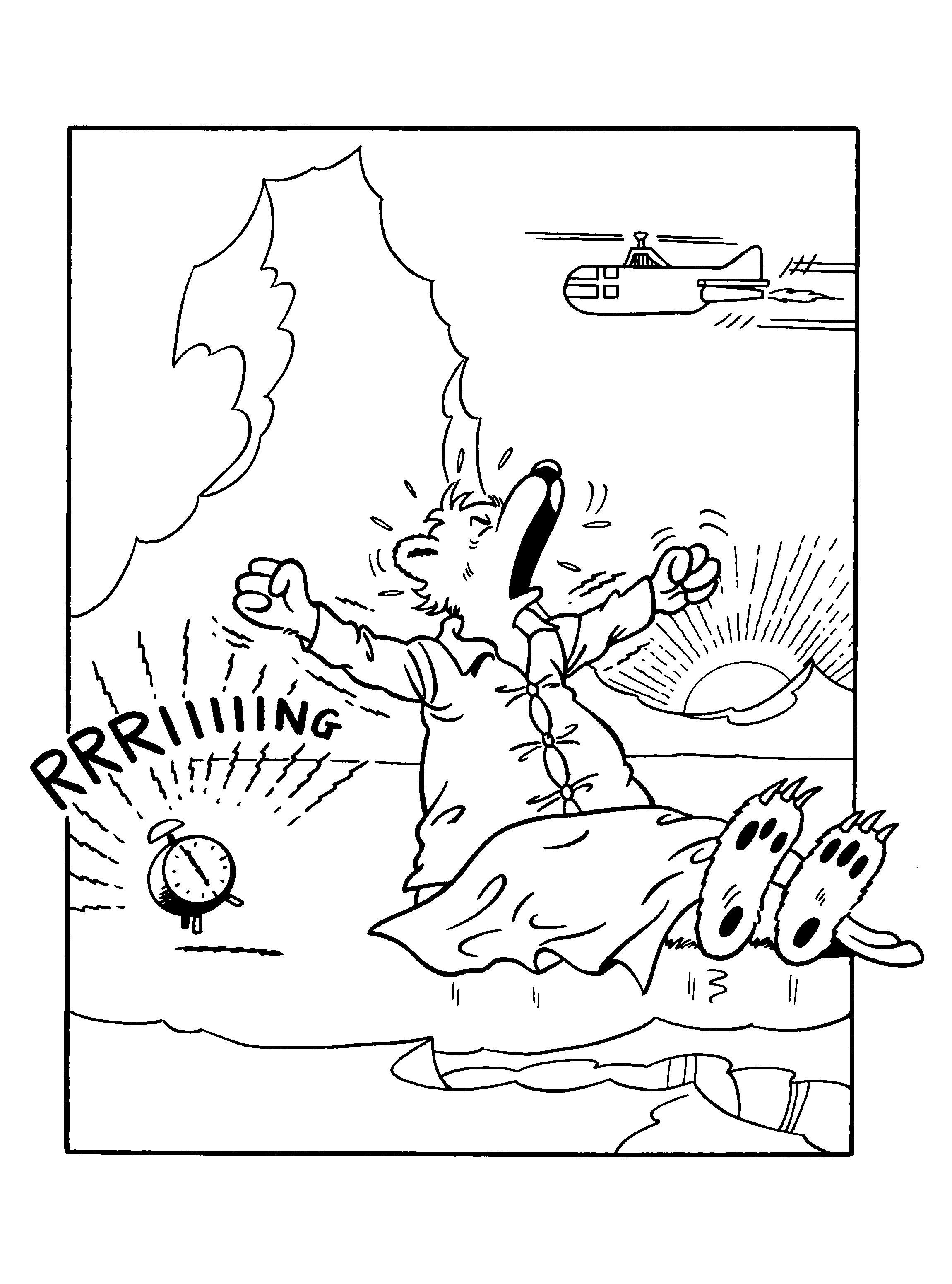 Spike and suzy coloring pages