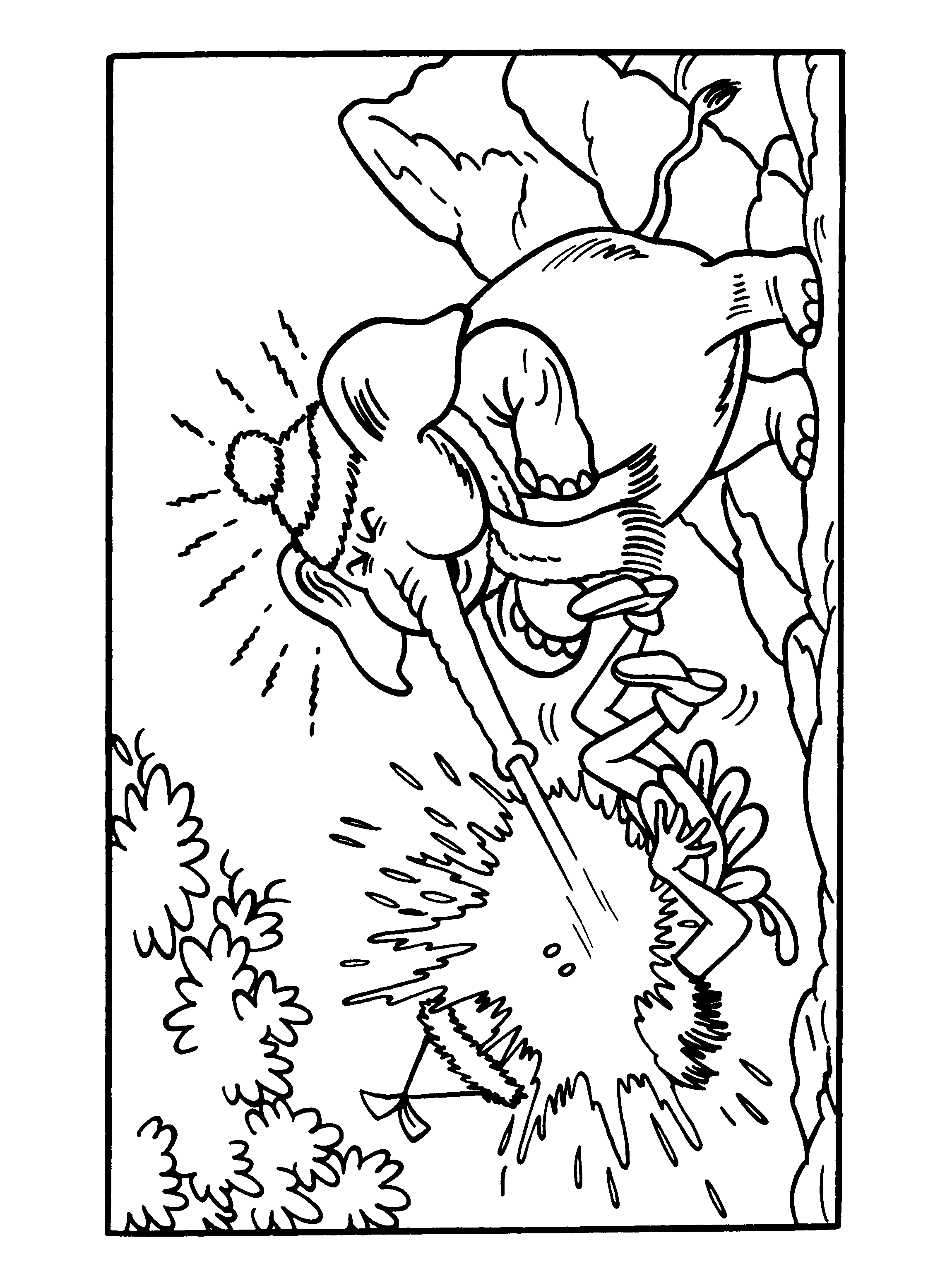 Spike and suzy coloring pages