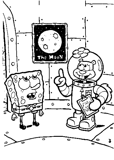 Spongebob squarepants coloring pages