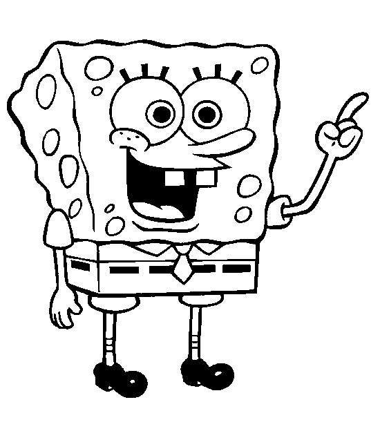 Spongebob squarepants coloring pages