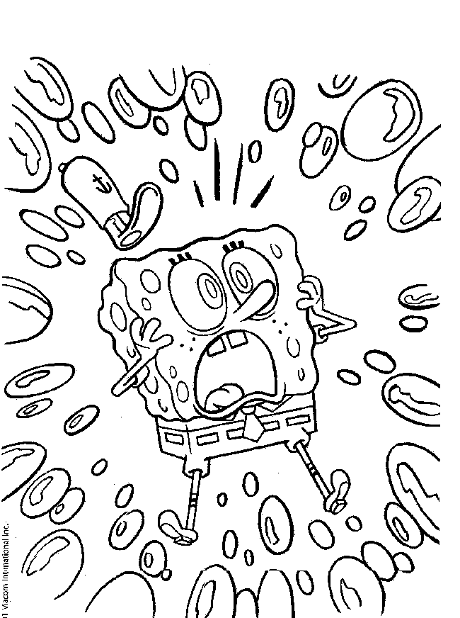 Spongebob squarepants coloring pages