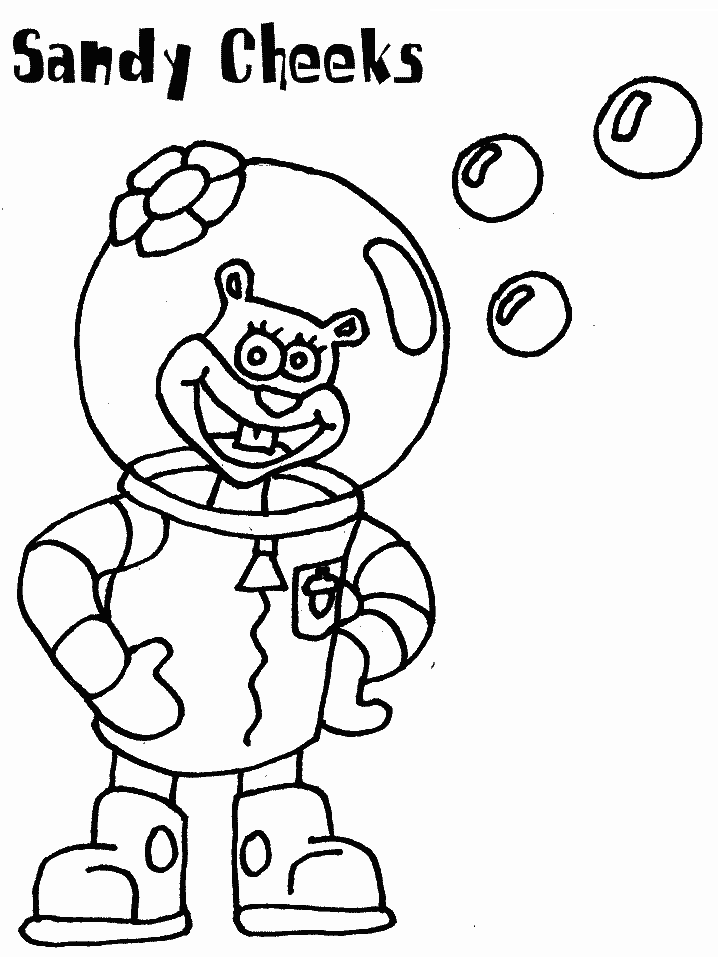 Spongebob squarepants coloring pages