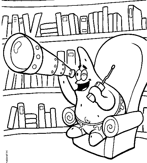 Spongebob squarepants coloring pages