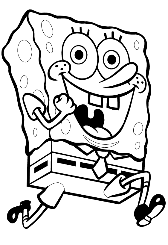 Printable Spongebob Coloring Pages For Kids