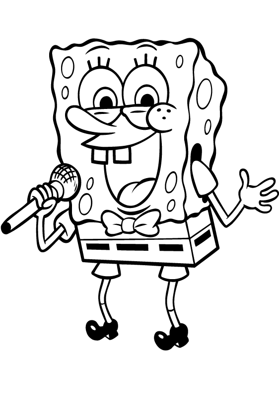 Spongebob Coloring Pages – Custom Paint By Numbers