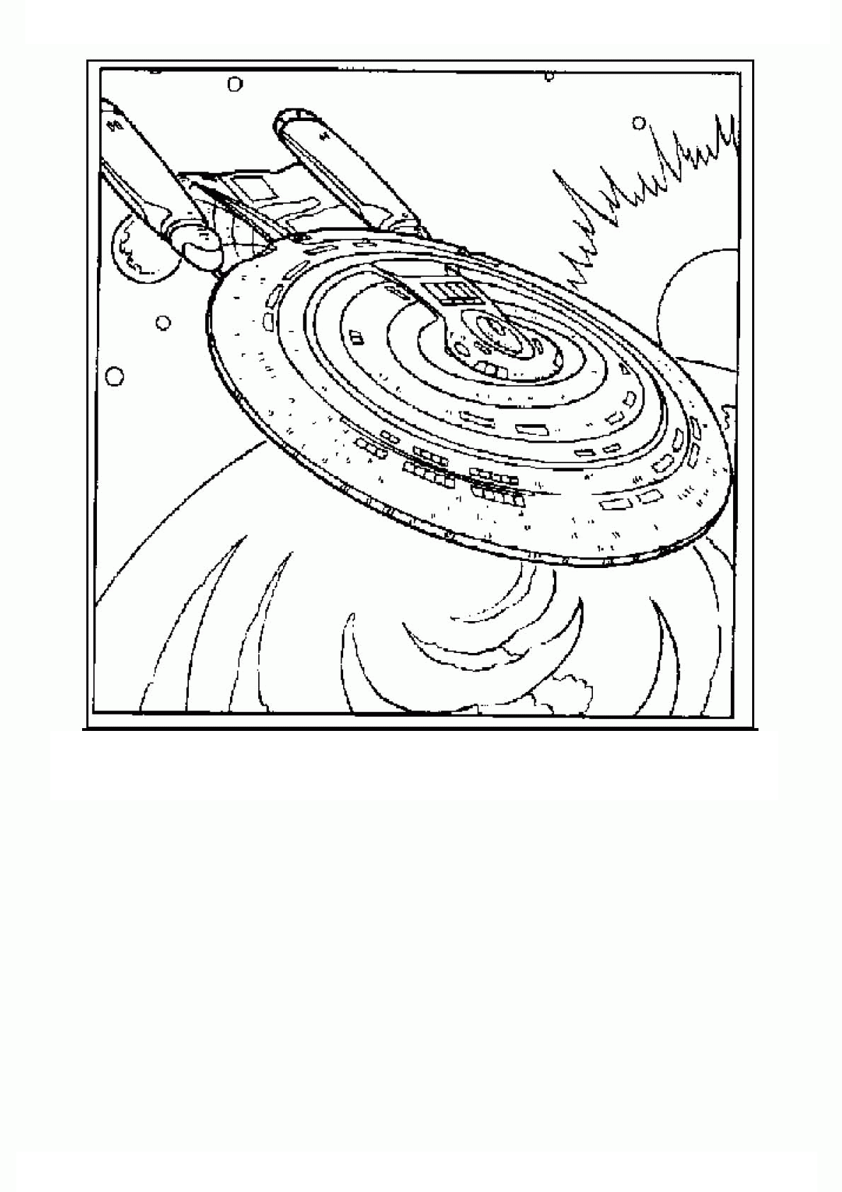 Star trek coloring pages