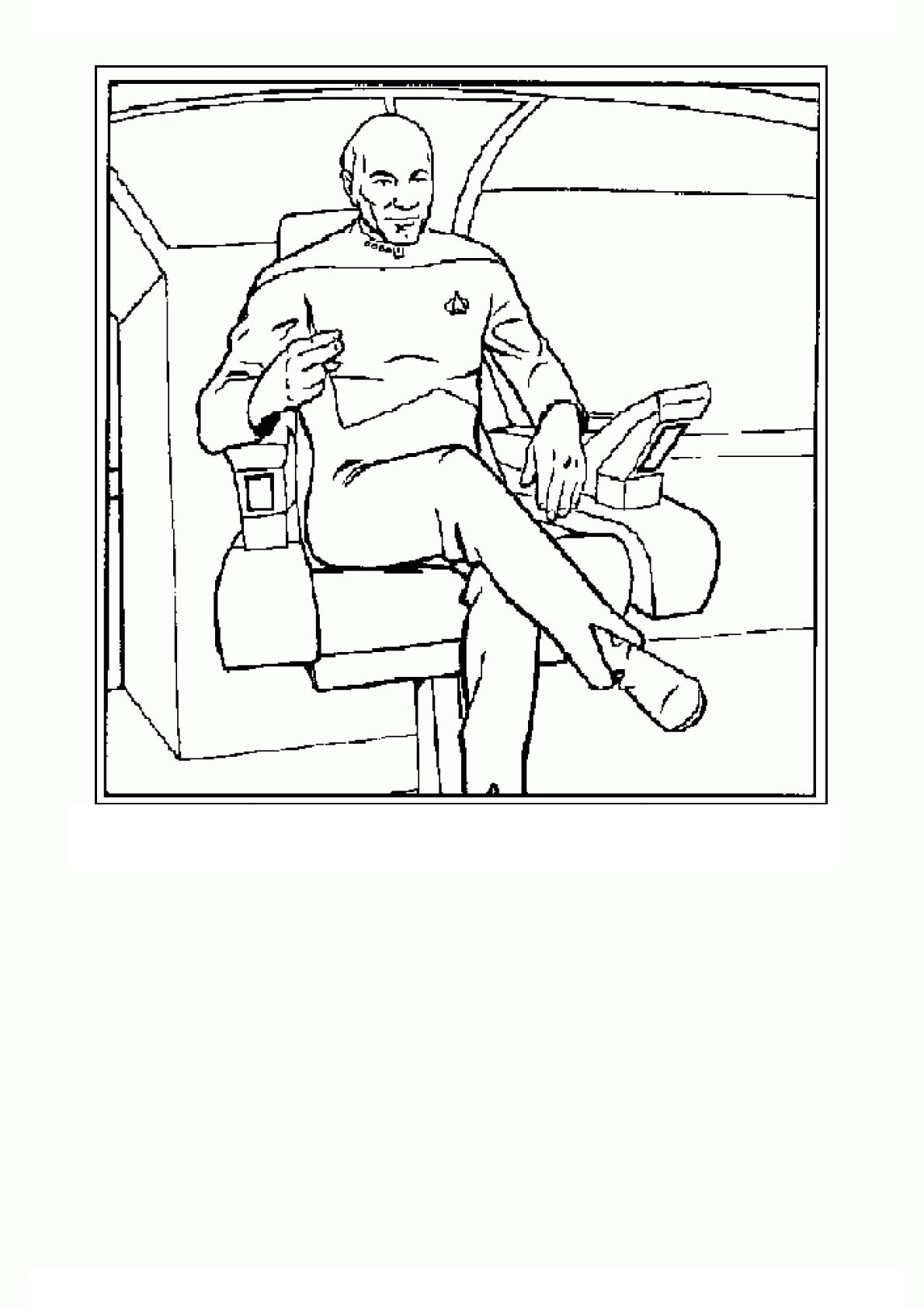 Star trek coloring pages