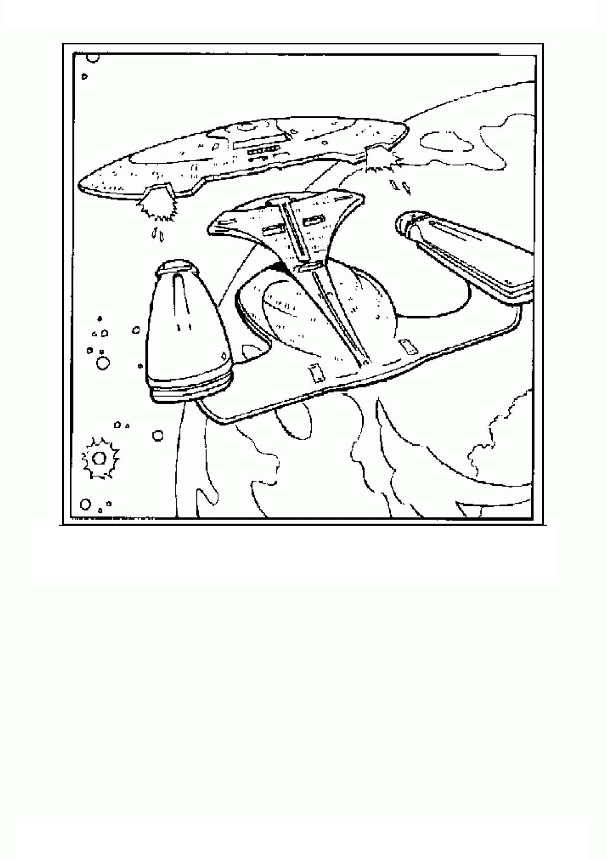 Star trek coloring pages