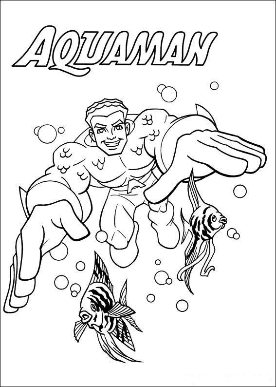 Superfriends coloring pages