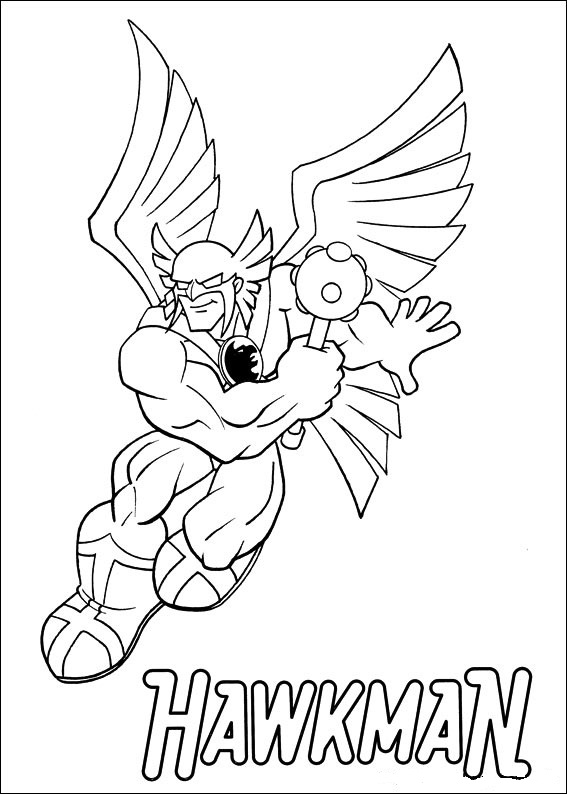 Superfriends coloring pages
