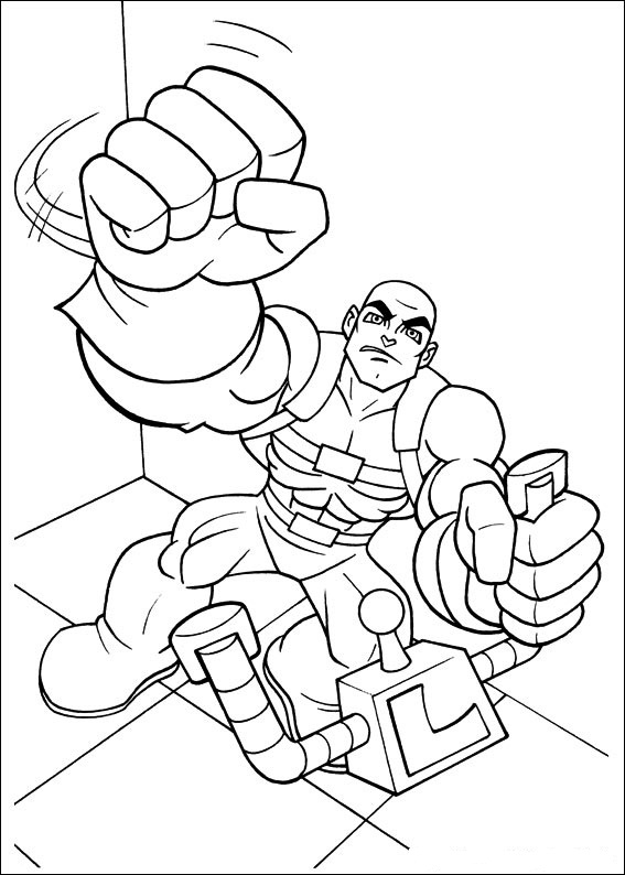 Superfriends coloring pages