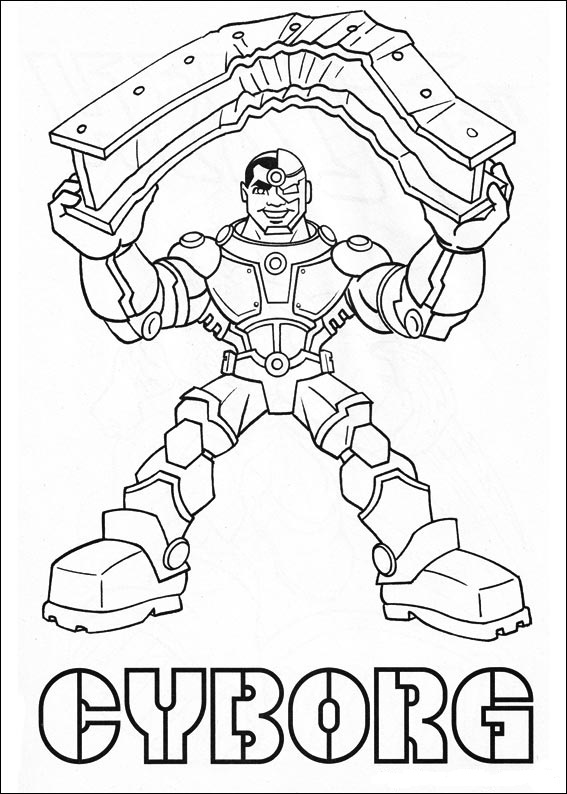 Superfriends coloring pages