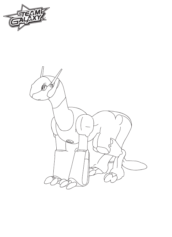 Team galaxy coloring pages