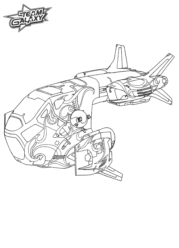 Team galaxy coloring pages