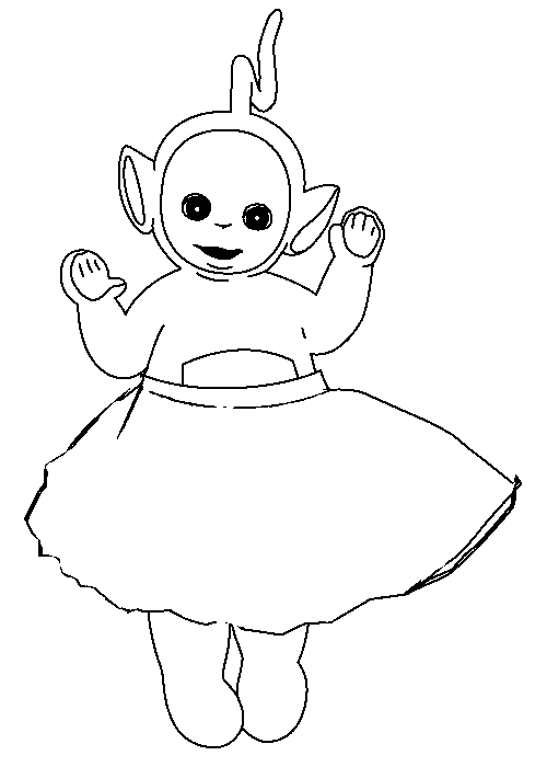 Teletubbies coloring pages