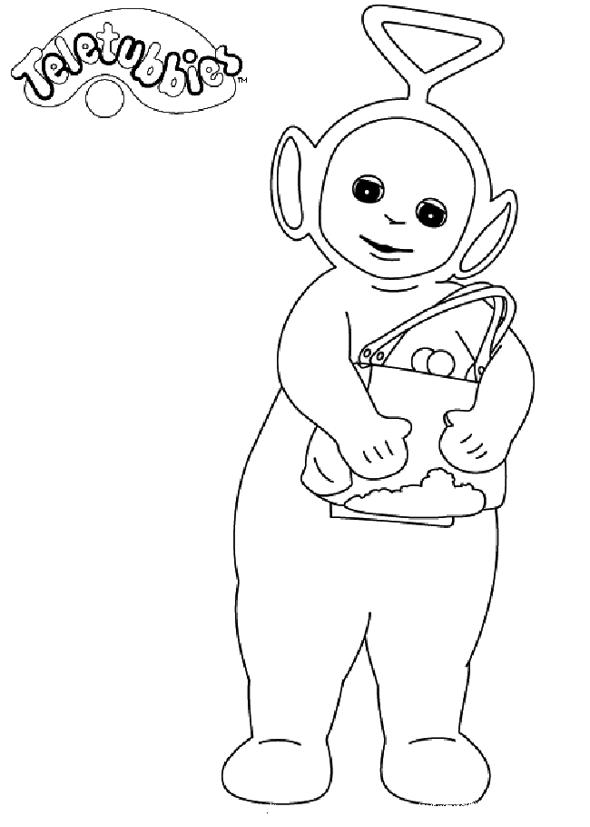 Teletubbies coloring pages