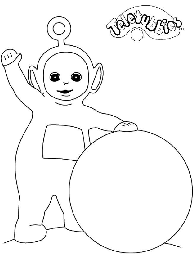 Teletubbies coloring pages