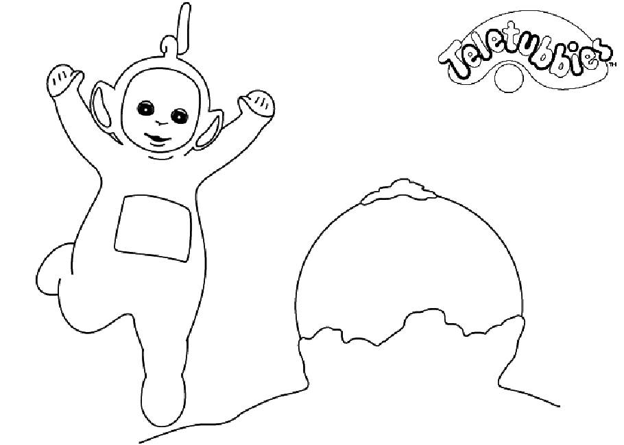 Teletubbies coloring pages