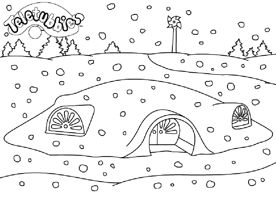 Teletubbies coloring pages