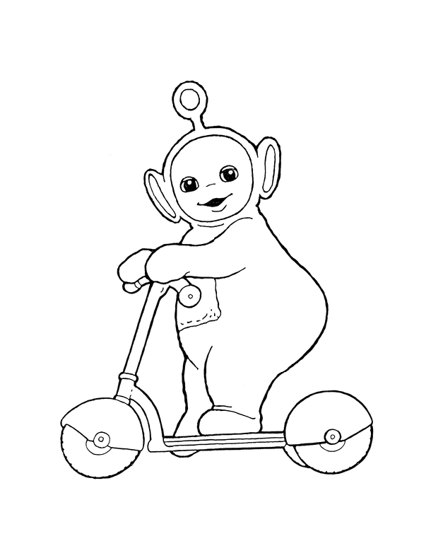 Teletubbies coloring pages