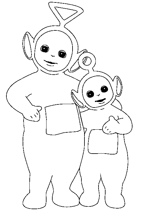 Teletubbies coloring pages