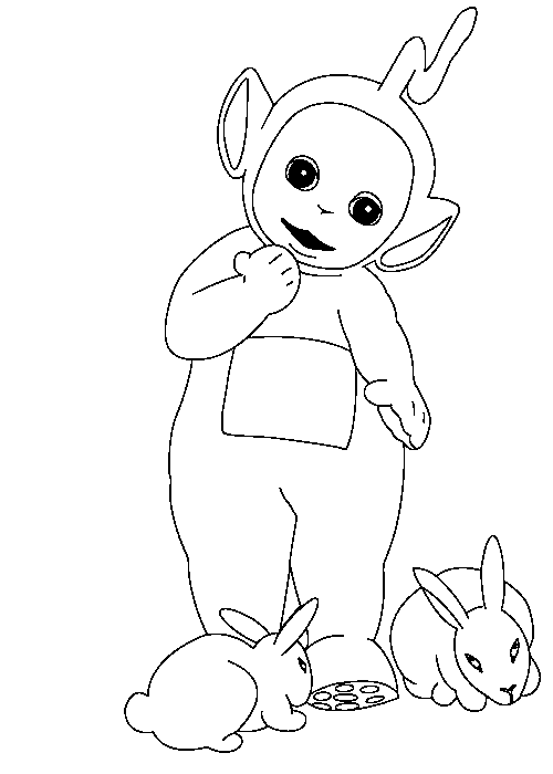 Teletubbies coloring pages