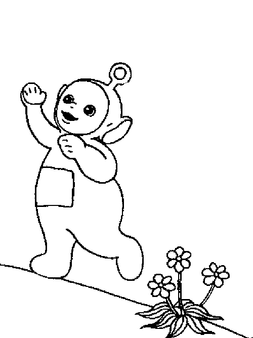 Teletubbies coloring pages