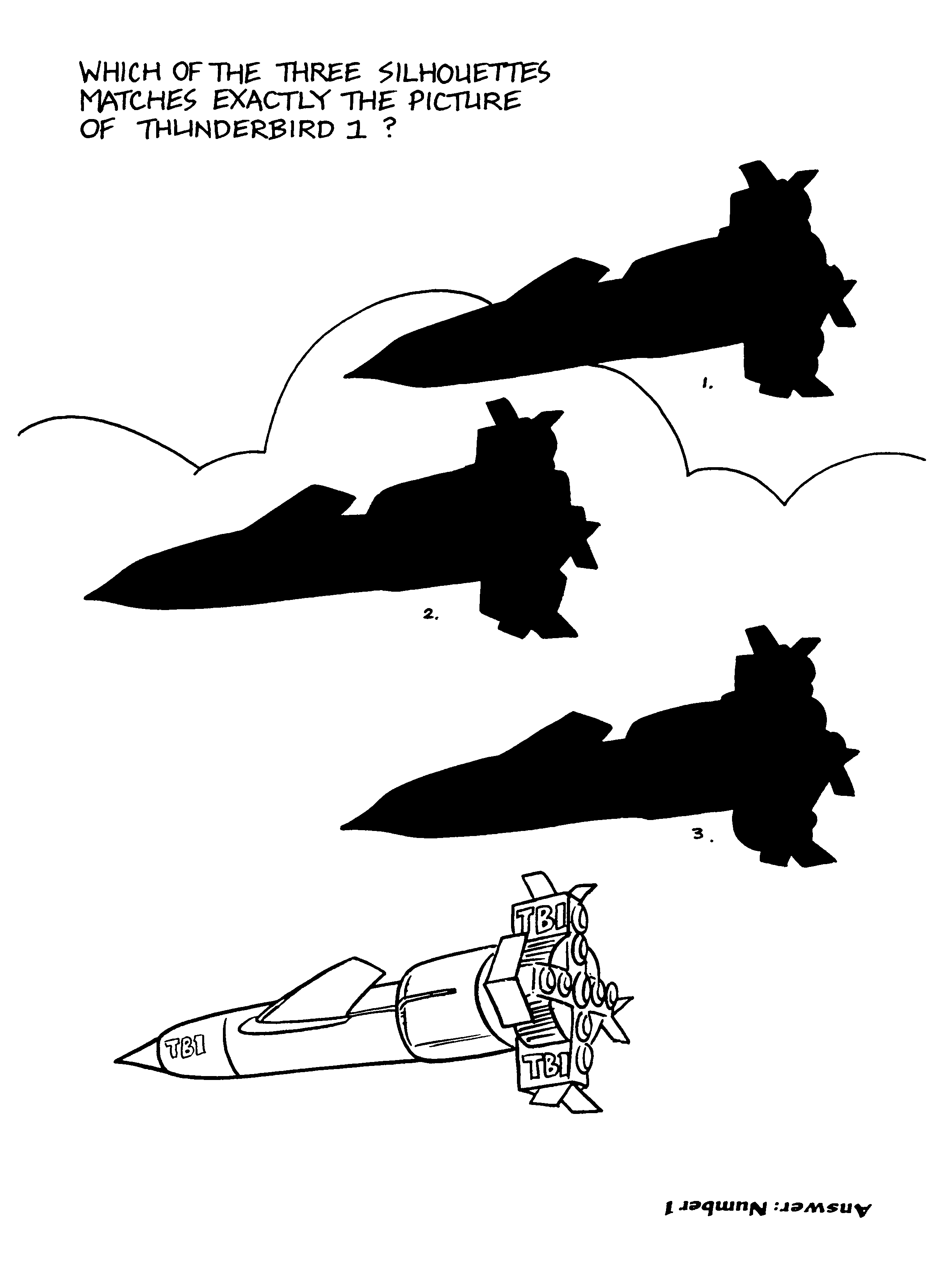 Thunderbirds coloring pages