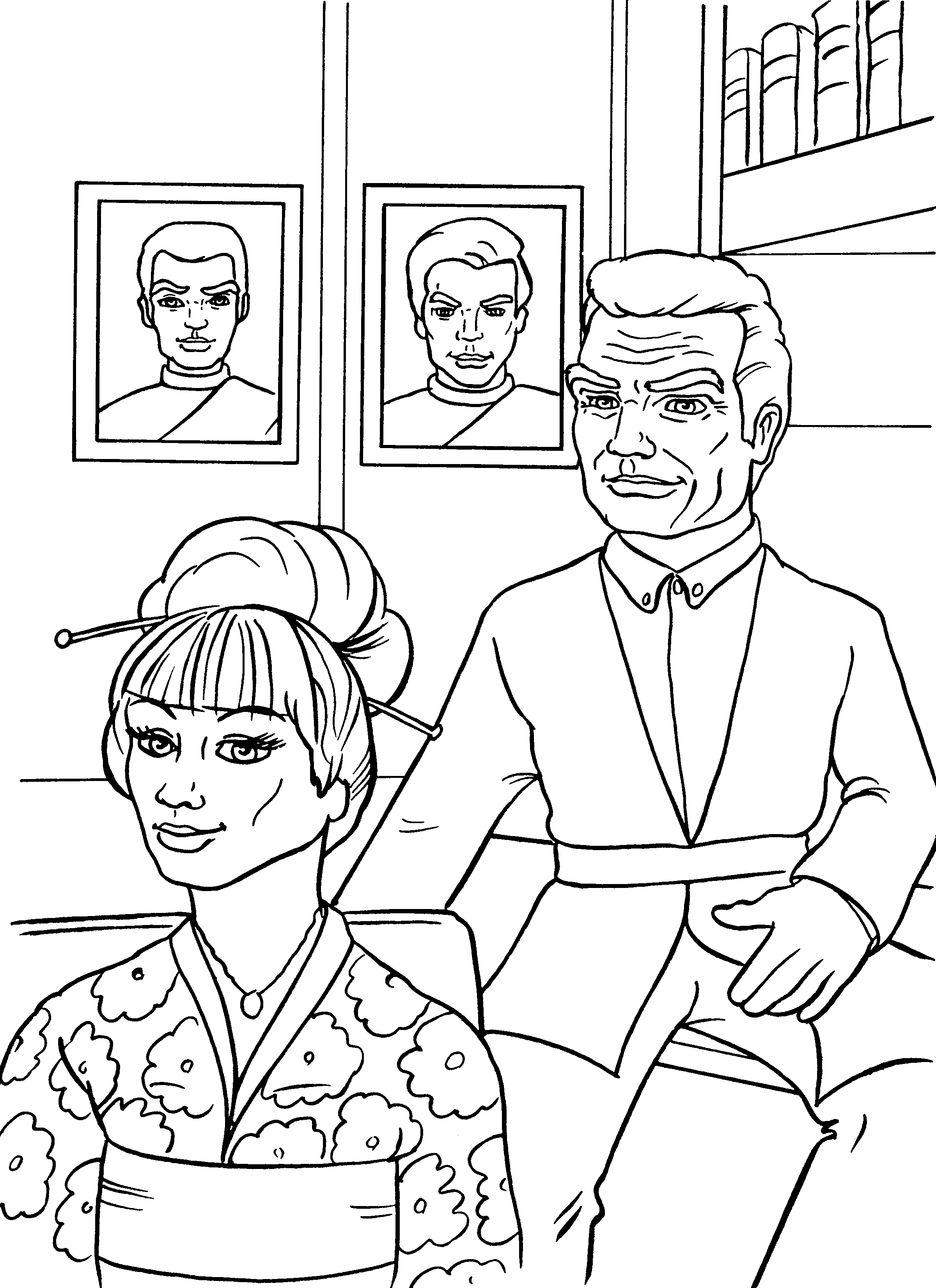 Thunderbirds coloring pages