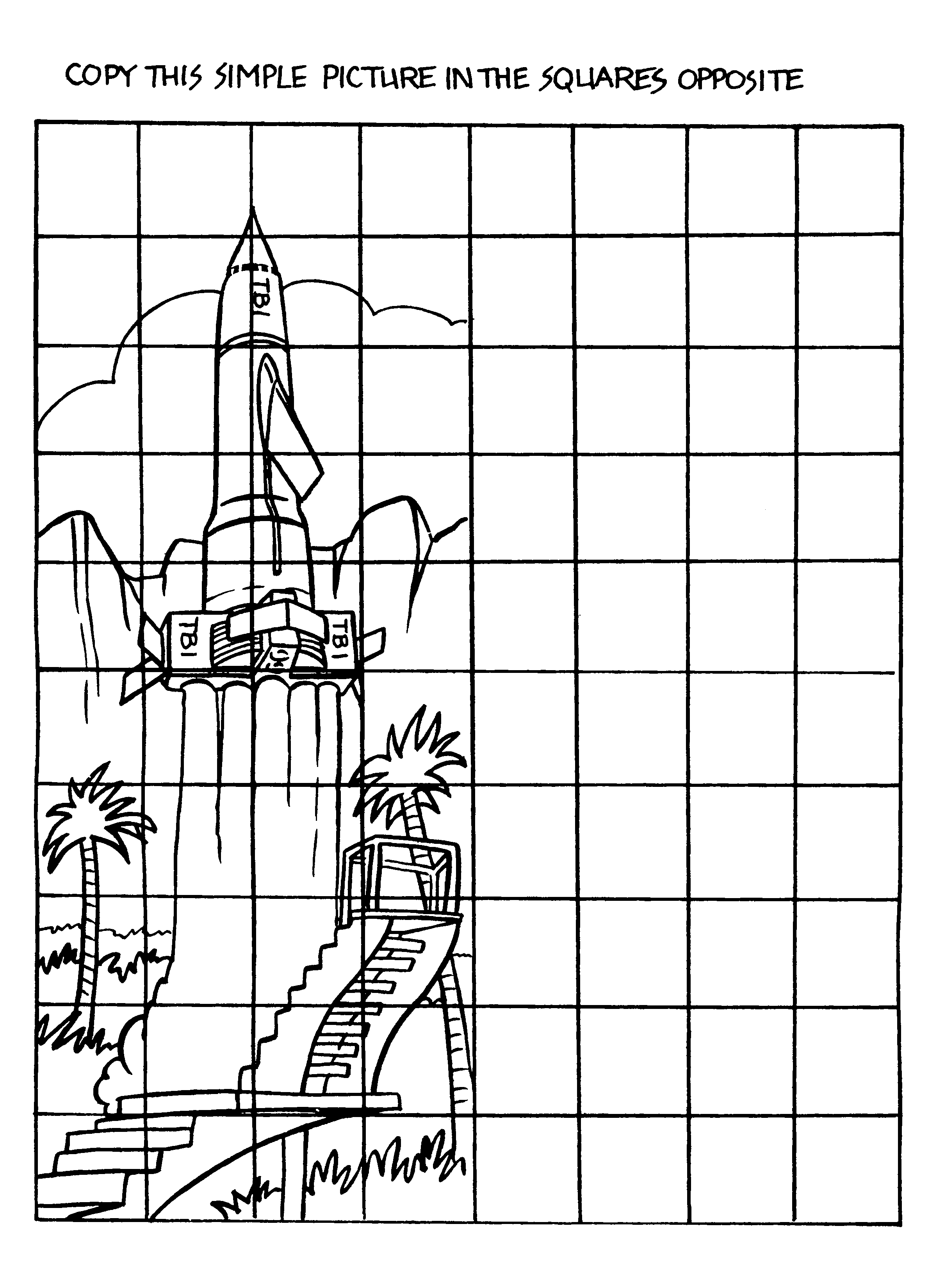 Thunderbirds coloring pages