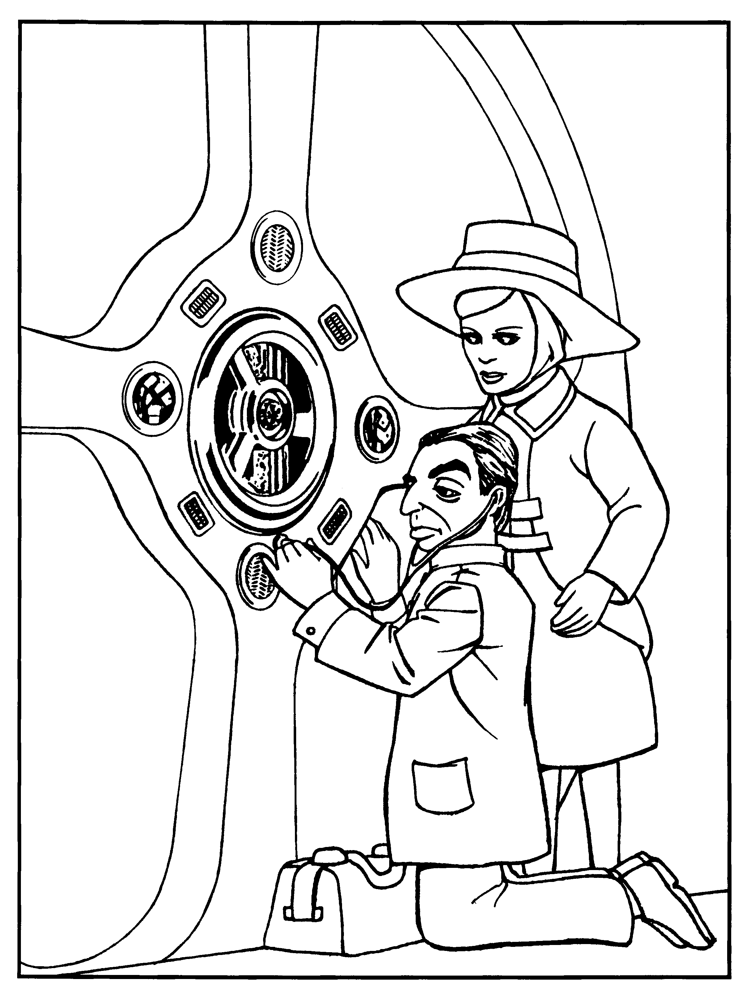 Thunderbirds coloring pages