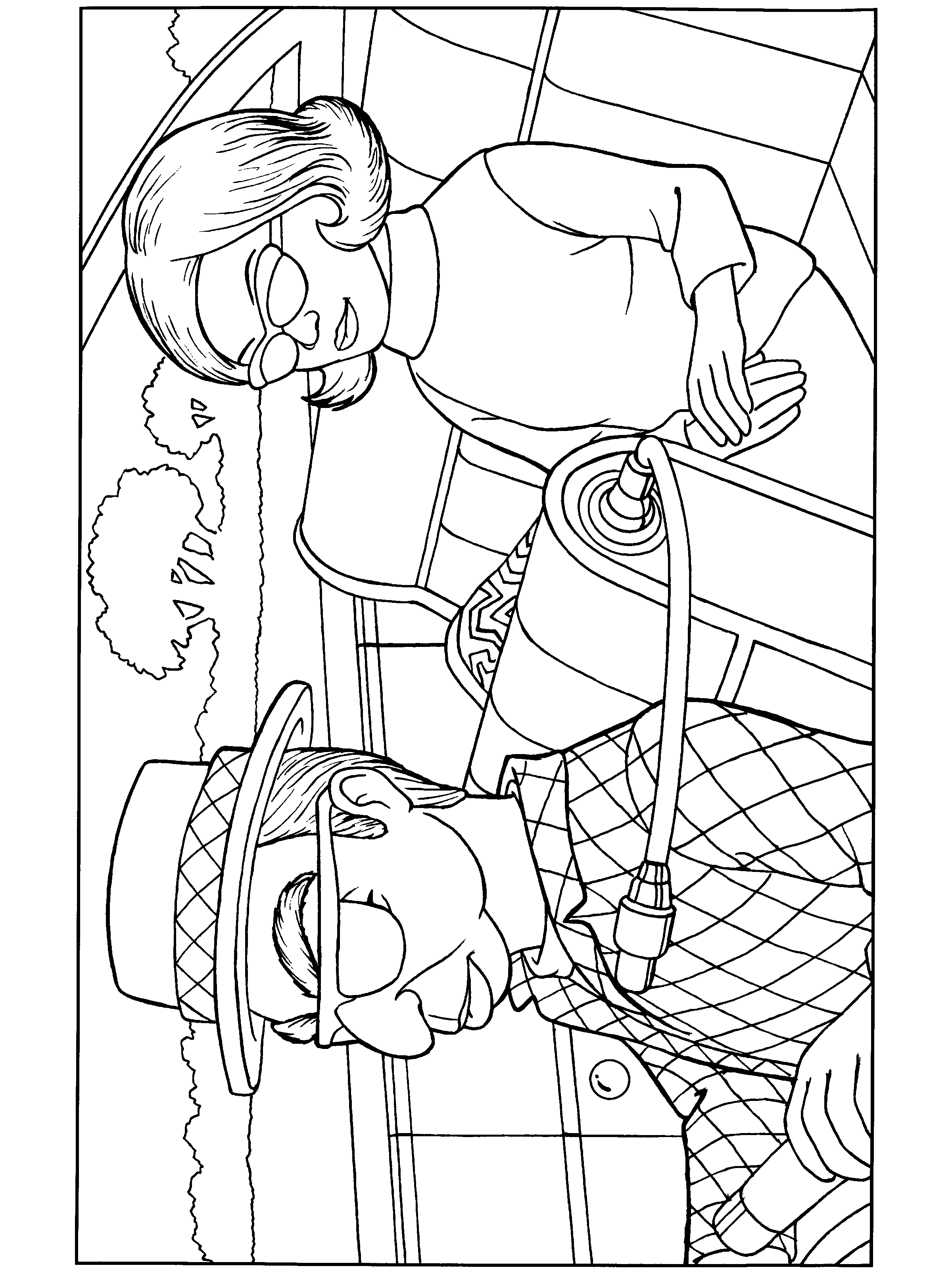 Thunderbirds coloring pages