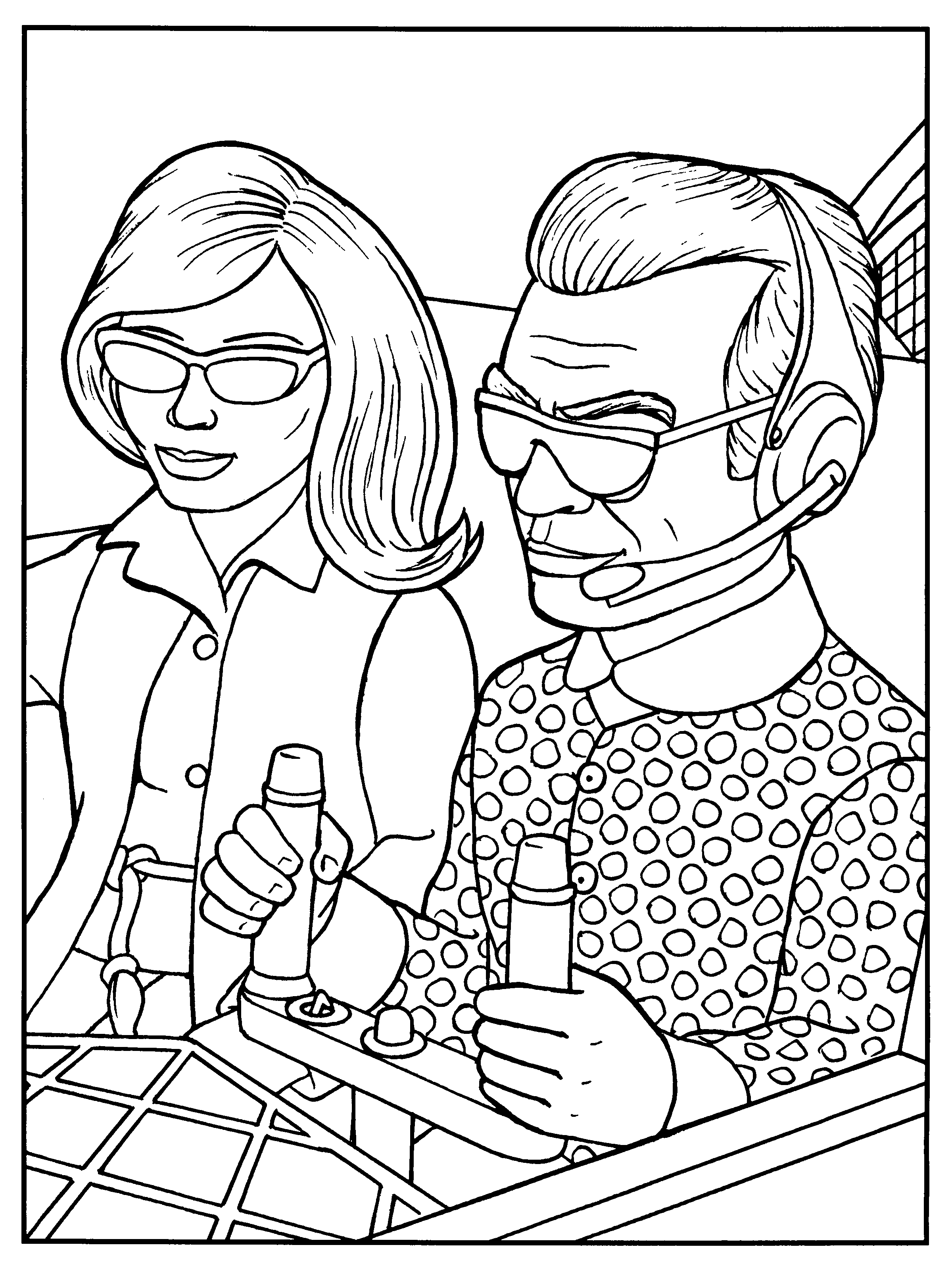 Thunderbirds coloring pages