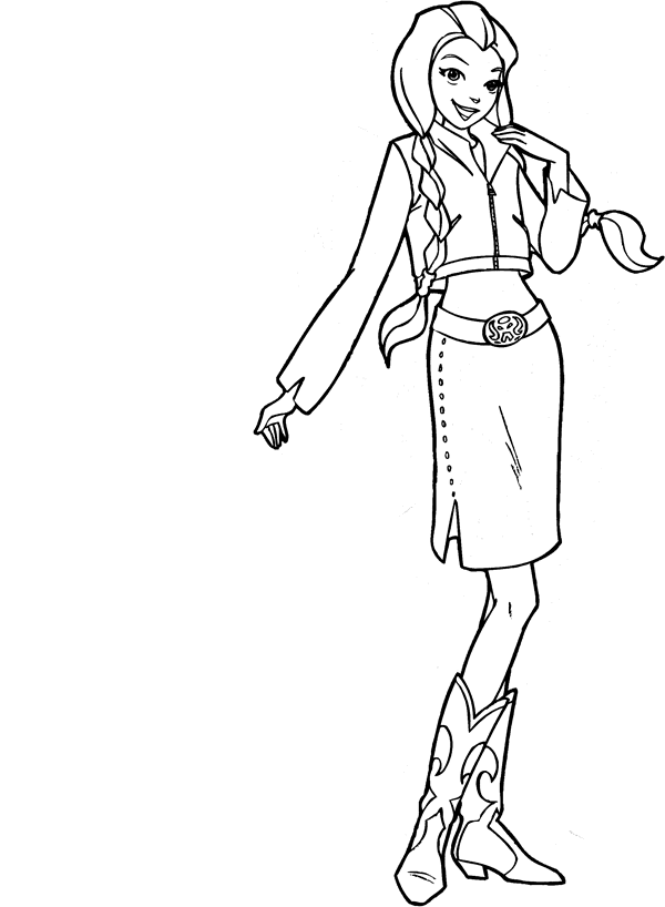 Totally spies coloring pages