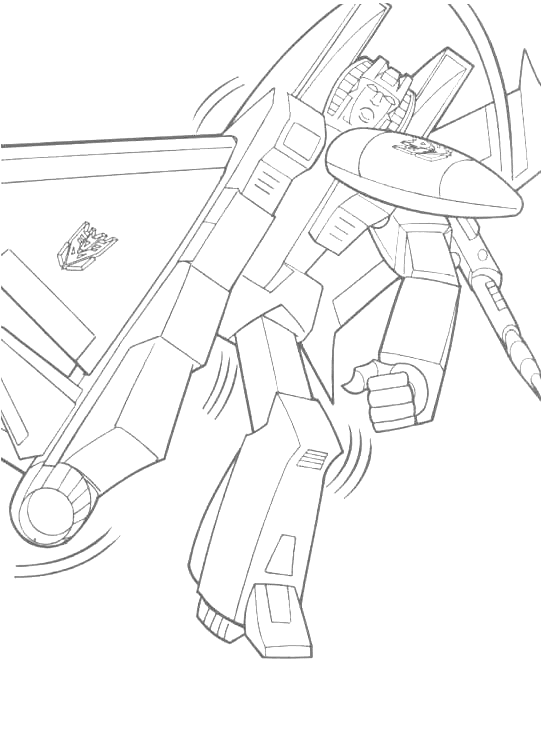 Transformers coloring pages