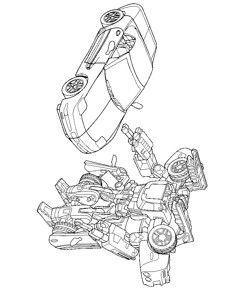 Transformers coloring pages