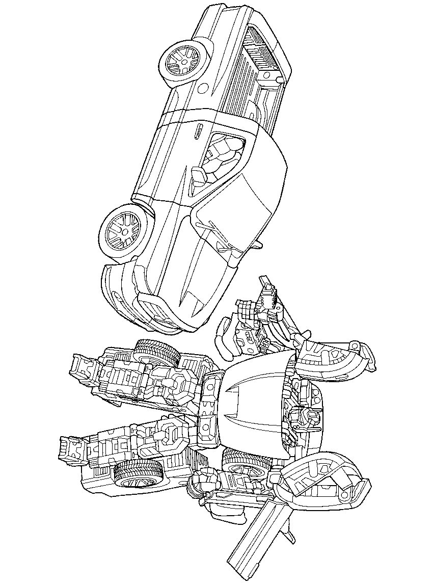 Transformers coloring pages