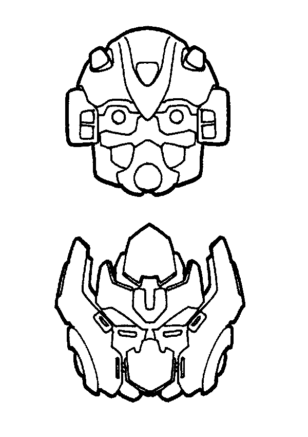 Transformers coloring pages