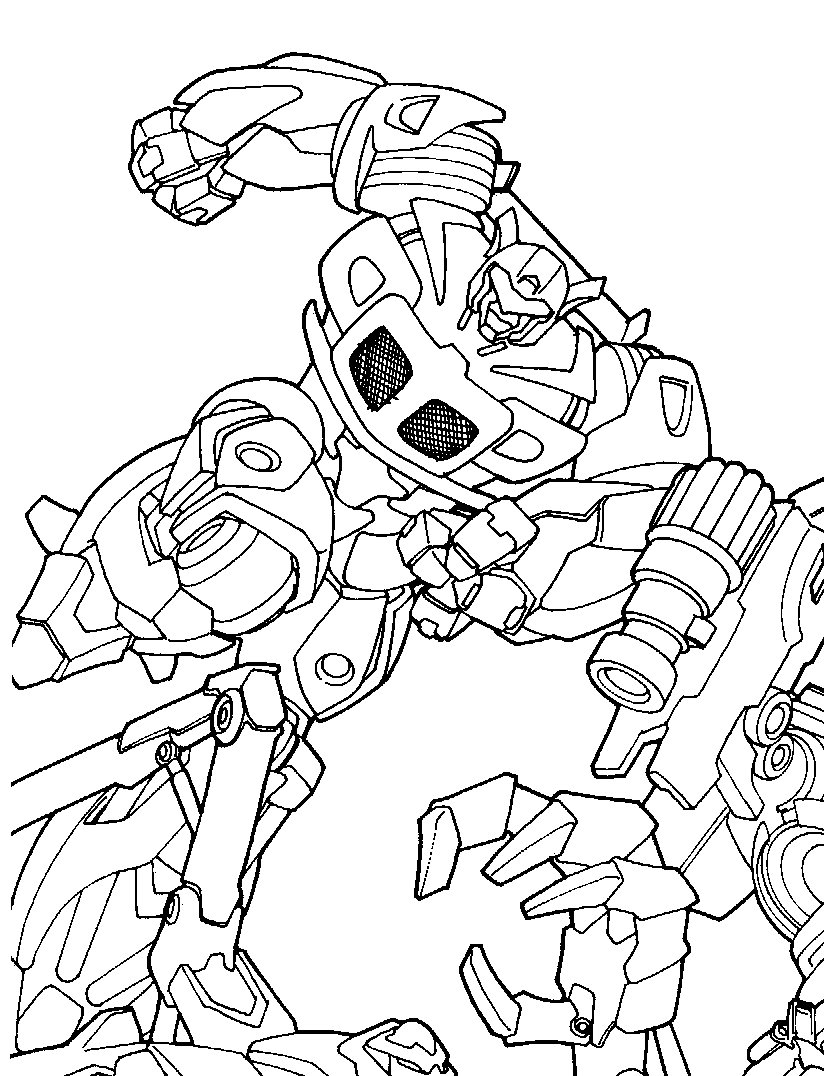 Transformers coloring pages